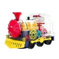 thumbnail image 2 of Usbinx Life Toy Gear Locomotive Musical Flashing Train Automatic Obstacle Avoidance Mechanical Engineering Design ABS 17x11x9cm Gift, 2 of 7