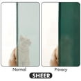 thumbnail image 4 of Cortinas MIULEE 2 paneles Hunter Green 107x160 cm, 4 of 6