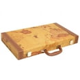 thumbnail image 2 of Middleton Games 18-inch Map Backgammon Set - Medium - Brown, 2 of 12