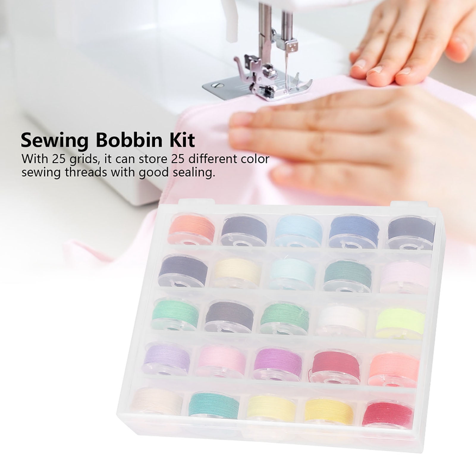 Bobbin Storage Box Sewing Bobbin Box Sewing Machine Accessories