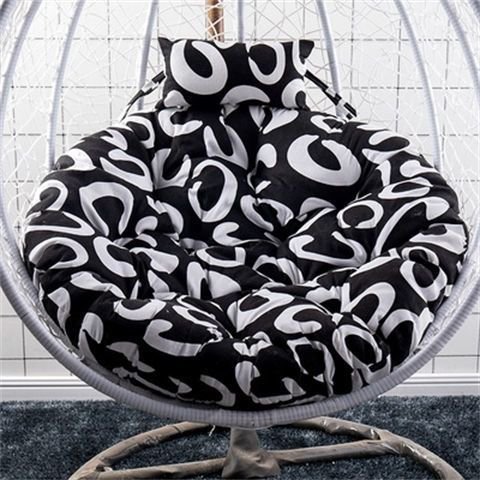 Cojín de columpio suave para interior y exterior, silla colgante para jardín, balcón, hamaca Fivean unisex