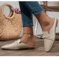thumbnail image 1 of Zapatos sin espalda, zapatos planos sin espalda para mujer, zapatos planos sin espalda para mujer, zapatos sin espalda para mujer, salida de alta intensidad, 1 of 9