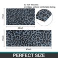 thumbnail image 7 of Black Leopard Pattern Kitchen Rugs Sets Of 2,Anti Fatigue Kitchen Mat Rugs Non Slip Washable,Decorative Kitchen Floor Mats for Kitchen,Sink,Laundry,17"x30"+17"x47", 7 of 7