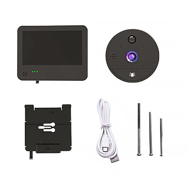Matsuzay SmartLift Tuya, sistema de intercomunicación para el hogar, timbre de vídeo, WiFi, anillo de puerta inteligente, 1080P, cámara de visión Electrodomésticos Matsuzay HA005561-00