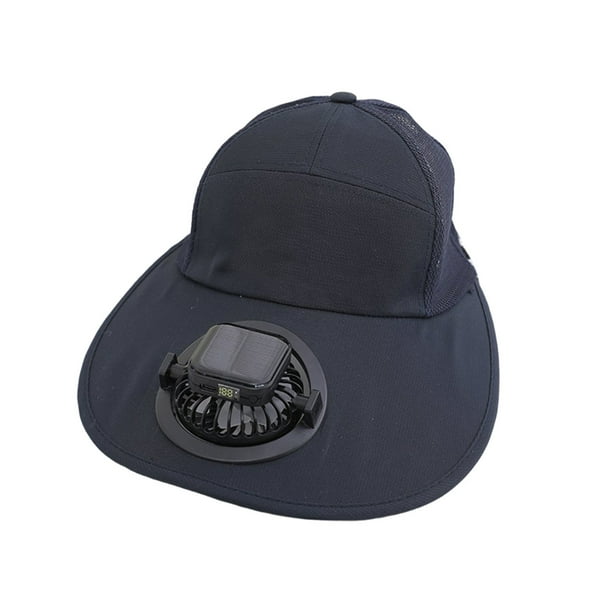 Yhmxh Utensilios de cocina Sombrero con ventilador solar para exteriores, de secado rápido, recargable, resistente al viento, fresco, para deportes Muebles para cocina Accesorios de cocina