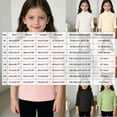 thumbnail image 3 of larppty Boys Girls Soft Long Sleeve Turtleneck Shirts Solid Color Autumn T-Shirt for Kids(Green,18-24 Months), 3 of 5