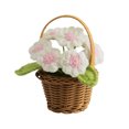 thumbnail image 1 of Handmade Crochet Pot Desktop Ornament Knitted Potted Yarn Material Lightweight Compact for Home Desk Decor, 1 of 1