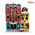 thumbnail image 2 of Blocks Street Views Architecture Jazz Club Compatible 10312 10251 10224 10211 10232 10185 10218 10243 10255 Building Block Gifts Bricks 240120, 2 of 7