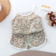 thumbnail image 2 of KEXE 6 Month Girl Clothes Girls Outfits Toddler Girl Outfits Baby Girl Summer Clothes Sleeveless Tops And Shorts Clothing Sets, 2 of 7