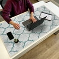 thumbnail image 3 of Sussexhome Large Mouse Pad for Desk - Cotton Mousepad for Desktop, Table, Office Desk Pad - Thin, Light, Portable Laptop Mat for Computer Mice - Machine Washable, Non-Slip, Foldable - 24" x 44", 3 of 8