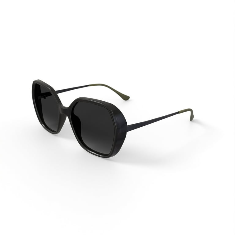 Christian Siriano Rx'able Womens Sunglasses, Ursula, Grey Tortoise