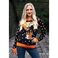 thumbnail image 3 of Adult Vintage Halloween Cat Halloween Sweater, 3 of 9