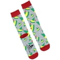 thumbnail image 4 of Elf The Movie Socks Men's Buddy The Elf Designs 3 Pairs Mid-Calf Crew Socks, 4 of 6