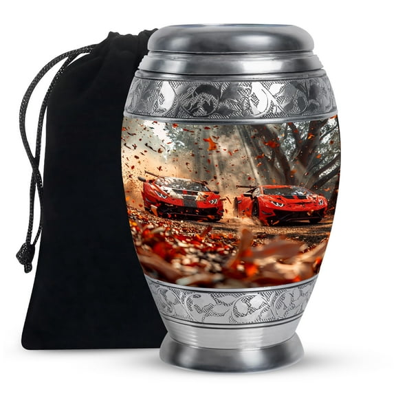 KARYLIZ Car Urn For Ashes - Urn For Ashes Adult Male - Funeral Urn For Adult Ashes Men - Large Urn For Ashes For Women - Burial Urn For Adult Human Ashes - Cremation Boxes For Human Ashes 10 Inch