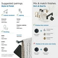 thumbnail image 4 of Amerock Monument Matte Black 18 inch (457mm) Towel Bar, 4 of 8