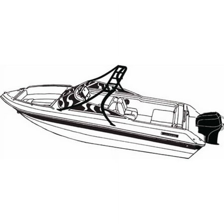 Carver Styled-to-fit Boat Cover For V-hu