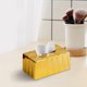 thumbnail image 5 of Caja de pañuelos moderna decoración hogar servilleta Rectangular caja de , Oro Fernando Caja de papel de seda, 5 of 8