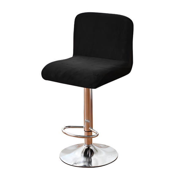 AUQ 2026 New High Stool Stretch Chair Cover Bar Low Back Chair Cover Bar Stool Covers for Bar, Kitchen, Dining Room, Home, Cafe, Party, Restaurant