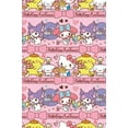 thumbnail image 1 of Hello Kitty and Friends: 25 Snack Time - Collage Wall Poster, 14.725" x 22.375" Framed, 1 of 4