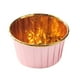 thumbnail image 1 of Bearachild Paquete de 100 Cupcake Liner Mousse Mold Pastelería Postre Galletas Taza Pan Wrappers Inicio Comedor Hotel Panadería Cocina Hornear Herramientas y accesorios para hornear Oro rosado Bearachild HA067404-01, 1 of 6