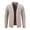 Beige, variant on cfhntfmh Cardigan Sweaters for Men Soft Thick Long Sleeve Buttons down Cardigan Jackets Fashion Plus Size Front Open Knit Sweaters