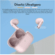 thumbnail image 4 of Audífono in-ear inalámbrico BLOOSOM Mini 1 rosa con luz LED, 4 of 4