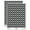 Black, variant on Pineapple Fruit Solid 200+ Round Stickers - White - Matte Finish - 0.50" Size