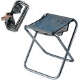 thumbnail image 1 of Small Portable Folding Stool,mini Outdoor Camping Folding Chairs, 1 of 5