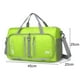 thumbnail image 3 of Bolsa De Viaje Plegable Bolsa de fitness impermeable correa de hombro ajustable bolsa de viaje plegable (verde), 3 of 8