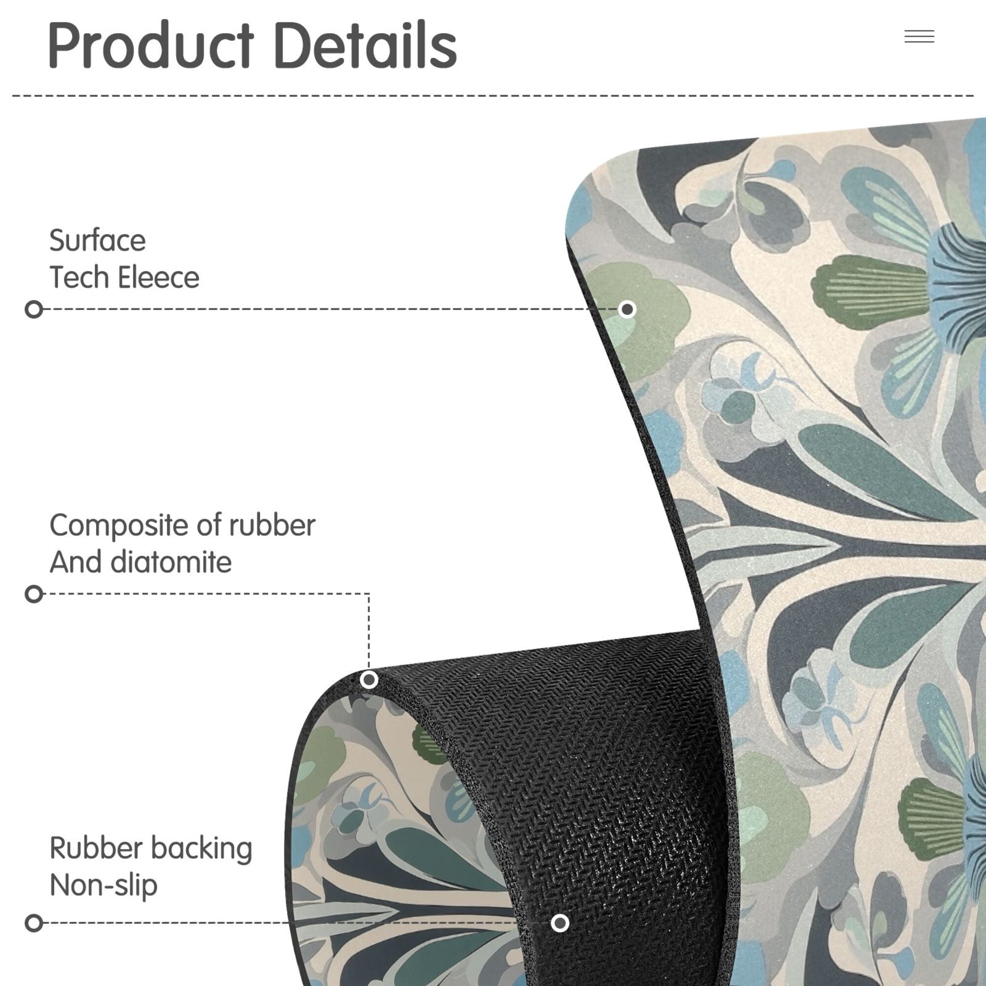 Yayeee Faucet Mat for Kitchen Sink 14.7" Diatomite Long Splash Guard Pad, Vibrant Abstract Design, 2 Pack