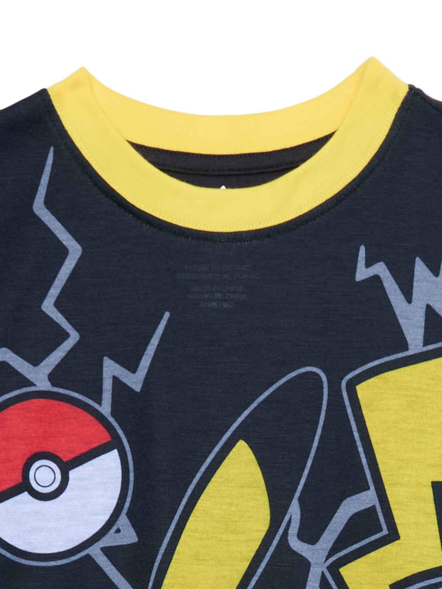 Pokémon Pikachu Boys T-Shirt & Pants Pajama Set, 2-Piece, Sizes 4-16