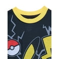 thumbnail image 2 of Pokémon Pikachu Boys T-Shirt & Pants Pajama Set, 2-Piece, Sizes 4-16, 2 of 3