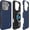 Magnetic Indigo Blue, variant on TUDIA MergeGrip Case for Oppo Find X9 Pro 5G, Black