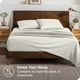 thumbnail image 3 of Bare Home Juego de Fundas de Almohada Cierre Tipo sobre, colección prémium 1800, Doble Cepillado, Ultra Suave, Tamaño Queen, Crema, 2 Unidades, 3 of 6