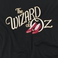 thumbnail image 2 of The Wizard of Oz Classic Logo Women's Crop Top T-Shirt, Black, Small, 2 of 5