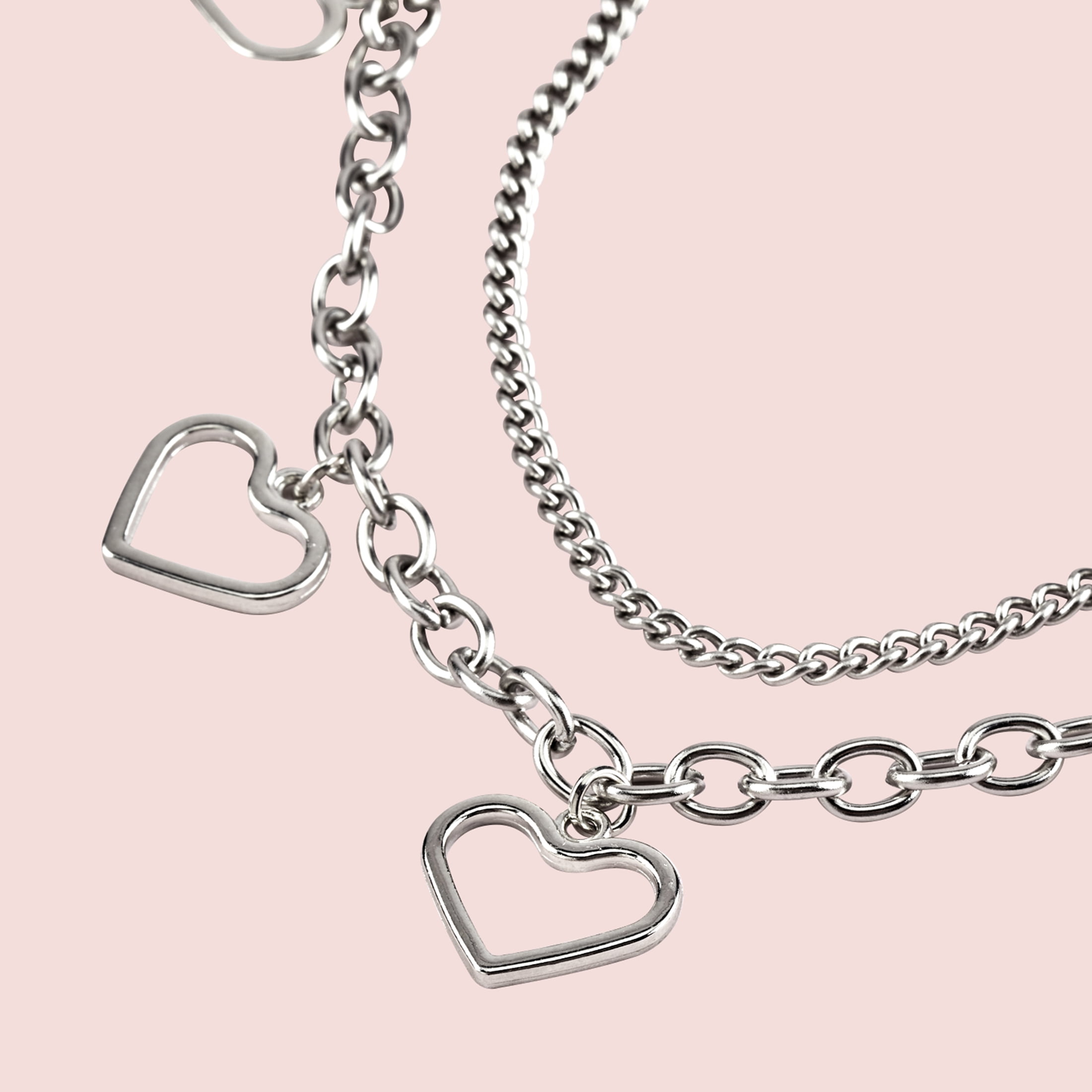 Silver Heart Bag Charm by Conair