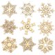 thumbnail image 1 of Baker Ross Mini Snowflake Christmas Wooden Shapes, para tarjetas de Navidad, manualidades y decoraciones (paquete de 45) Baker Ross 5051174078734, 1 of 1