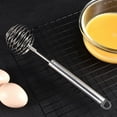 thumbnail image 3 of Stainless Hand Mixer for eggs, milk, and other liquids, Easier Egg Whisks Save Much Energy,Multi-role Manual Stainless Steel Egg Beater Potato Masher Milk Stirring Whisk, 3 of 8
