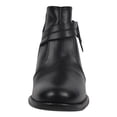 thumbnail image 4 of Botines Dama Mujer Tipo Piel Negro Casuales Cómodos 108D07 negro 23 Incógnita 108D07, 4 of 4