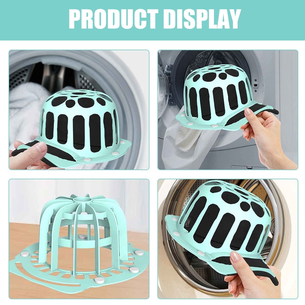 GOOHOCHY Baseball Caps Washer Hat Washer Frame Washing Cage Hat Shaper Cleaning Protector Racks Laundry Wash Protector For Washing Machine Dishwasher