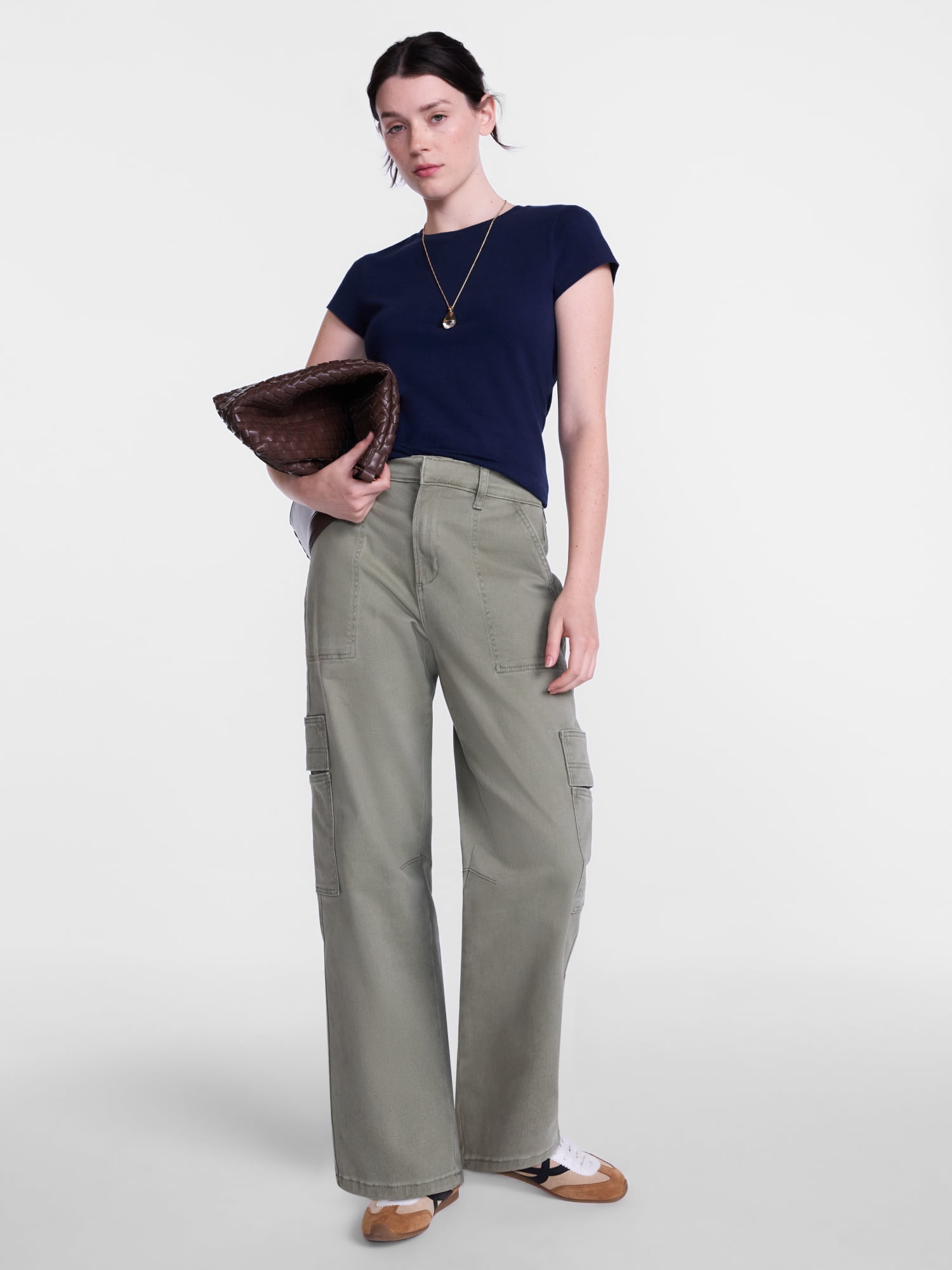 Scenario Women's and Women's Plus Tee with Short Cap Sleeves, Sizes XS-4X