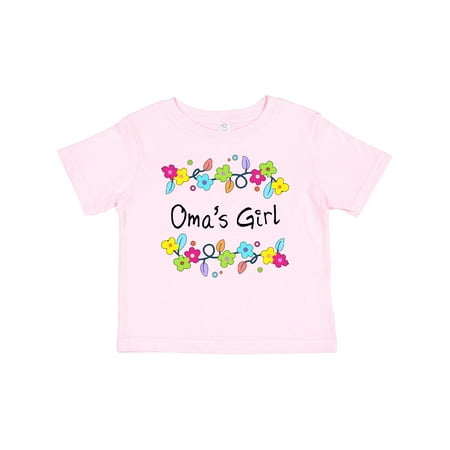 

Inktastic Omas Girl- Bright Flowers Gift Baby Girl T-Shirt