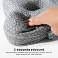 thumbnail image 2 of Knee Pillow for Side Sleepers Butterfly-Shaped Hollow Leg Pillow for Relieve Pressure Pain Pregnancy Support Pillow, 2 of 5