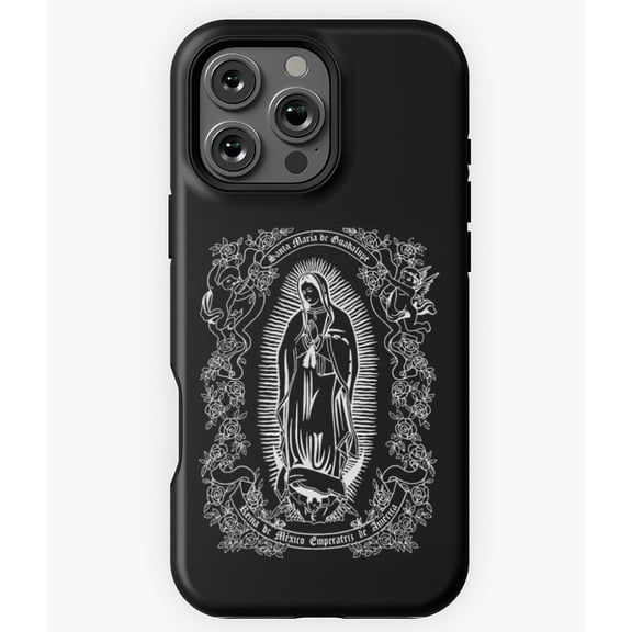 Virgen de Guadalupe Christian Gift Phone Case for iPhone 16 15 14 13 12 11 Pro Max