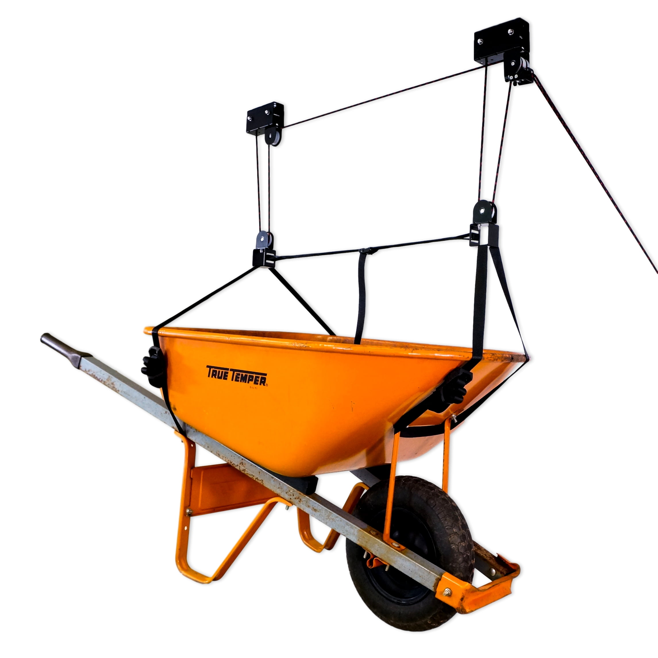 StoreYourBoard Wheelbarrow Ceiling Storage Hoist, Hi Lift Pro Garage