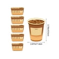 thumbnail image 2 of Coffee Bread Themed Sticky Notes Set - 30 Sheets Peel & Stick Die-Cut Notepads, 5 Cute Shapes for Journaling Planners, Desk Decor, To-Do Lists, Memo Pads, 2 of 6