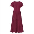 thumbnail image 2 of ZANZEA Womens Sleeveless Casual Party Evening Club Long Maxi Dress, 2 of 10