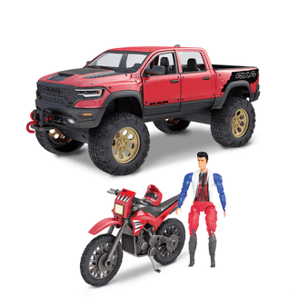 Maisto City Streets Cycle Town Harley Davidson Motorcycle Set