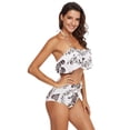 thumbnail image 3 of Ckdifva Zebra Wreath Womens High Waisted Bikini Set Two Piece Swimsuit Bathing Suits, 3 of 5