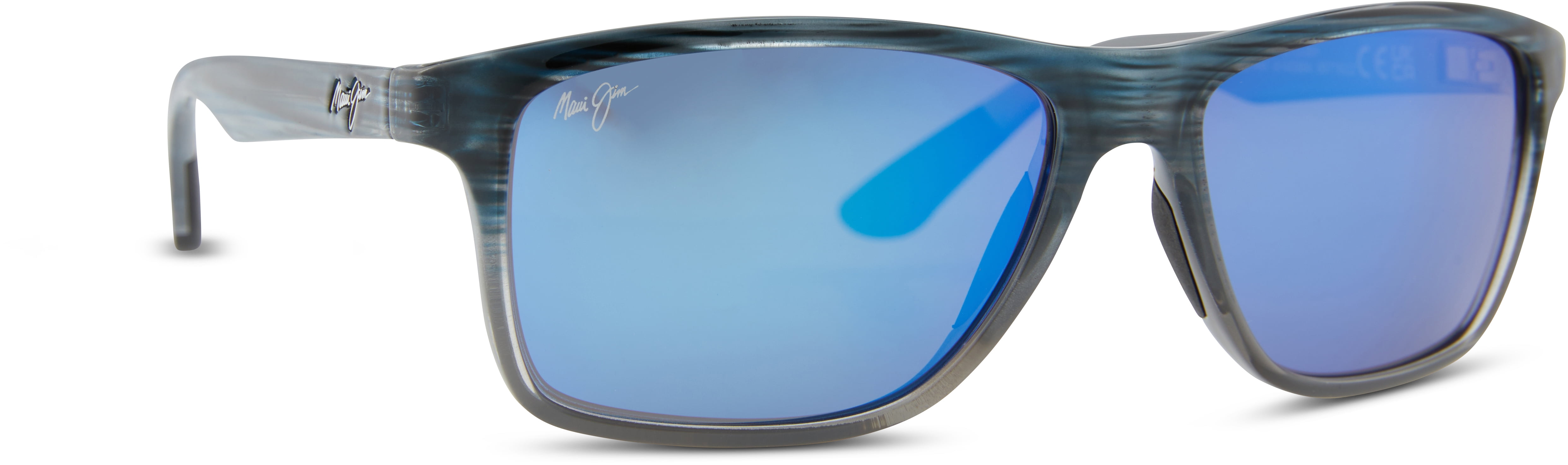 Maui Jim Sunglasses AH DANG! 781-2M Matte Black Frame Blue Hawaii Polari… Maui Jim Ah Dang! 781 Sunglasses: Models P781-12C, B781-2M  main image 4